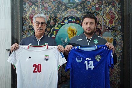 رنگ پیراهن تیم ملی ایران و ازبکستان مشخص شد