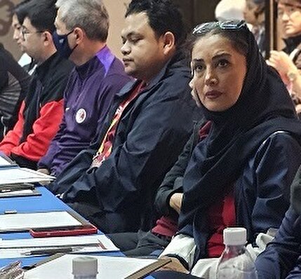 تغییر رنگ پیراهن تیم ملی فوتسال بانوان ایران برابر چین تایپه