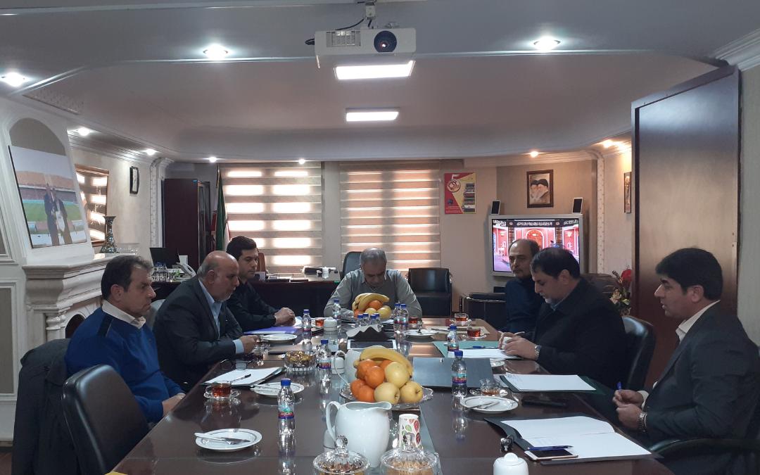 برگزاری نشست هیات رییسه فدراسیون