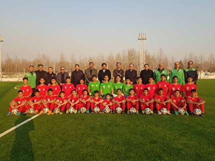 حضور ملی پوشان سابق فوتبال در اردوی تیم زیر 14 سال