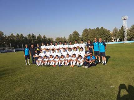 برگزاری اردوی تیم نونهالان