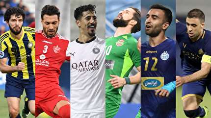 کنفدراسیون فوتبال آسیا نوشت: مطهری و خلیل زاده  بازیکنانی که باید بازی شان را به تماشا نشست+لینک نظرسنجی