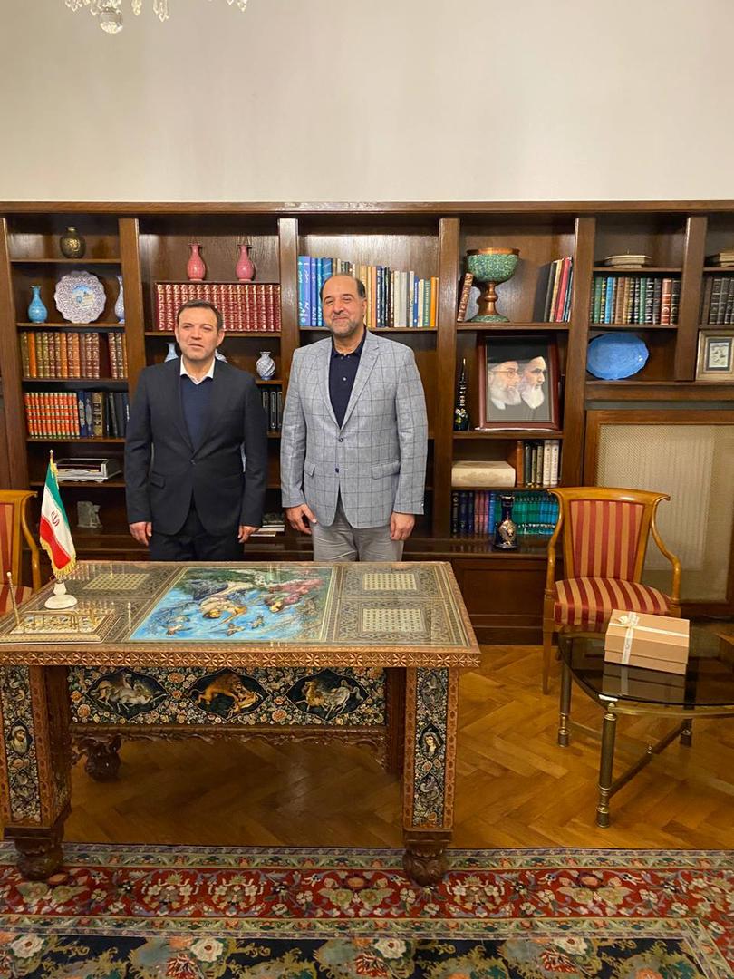 دیدار سفیر آلمان با رییس فدراسیون فوتبال