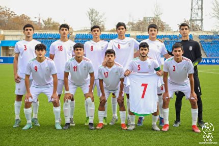 قهرمانی ایران در مسابقات کافا تاجیکستان