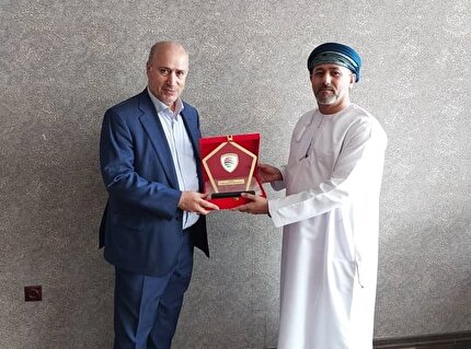 دیدار مسئولین فدراسیون عمان با رئیس فدراسیون فوتبال ایران