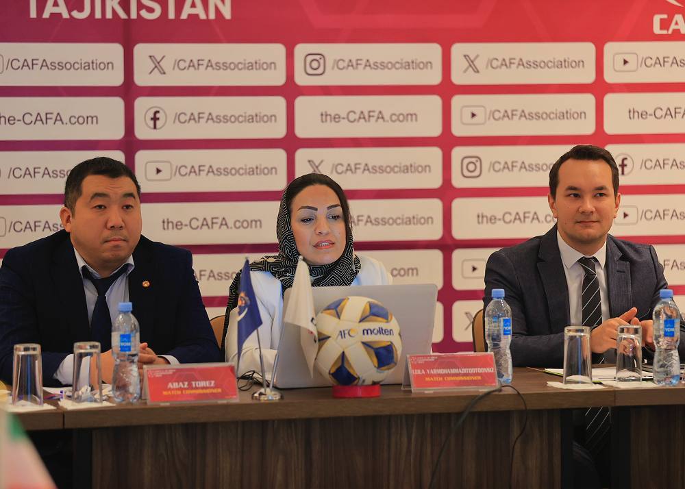 برگزاری جلسه هماهنگی و کنفرانس خبری سرمربیان تیم های شرکت کننده در تورنمنت فوتبال کافا برگزاری جلسه هماهنگی و کنفرانس خبری سرمربیان تیم های شرکت کننده در تورنمنت فوتبال کافا