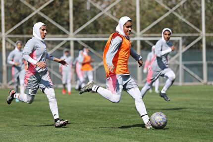 پیگیری تمرینات تیم ملی فوتبال بانوان