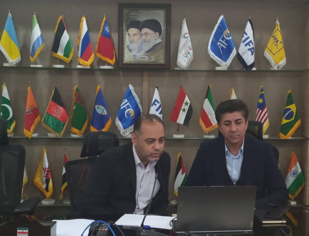 برگزاری جلسه آنلاین دبیرکل فدراسیون فوتبال با باشگاه سپاهان برگزاری جلسه آنلاین دبیرکل فدراسیون فوتبال با باشگاه سپاهان
