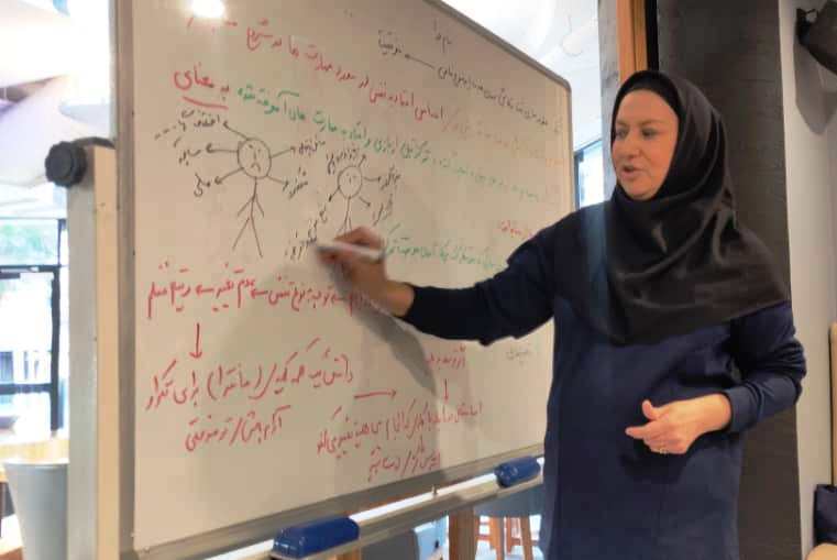جلسه روانشناسی تیم ملی فوتبال بانوان