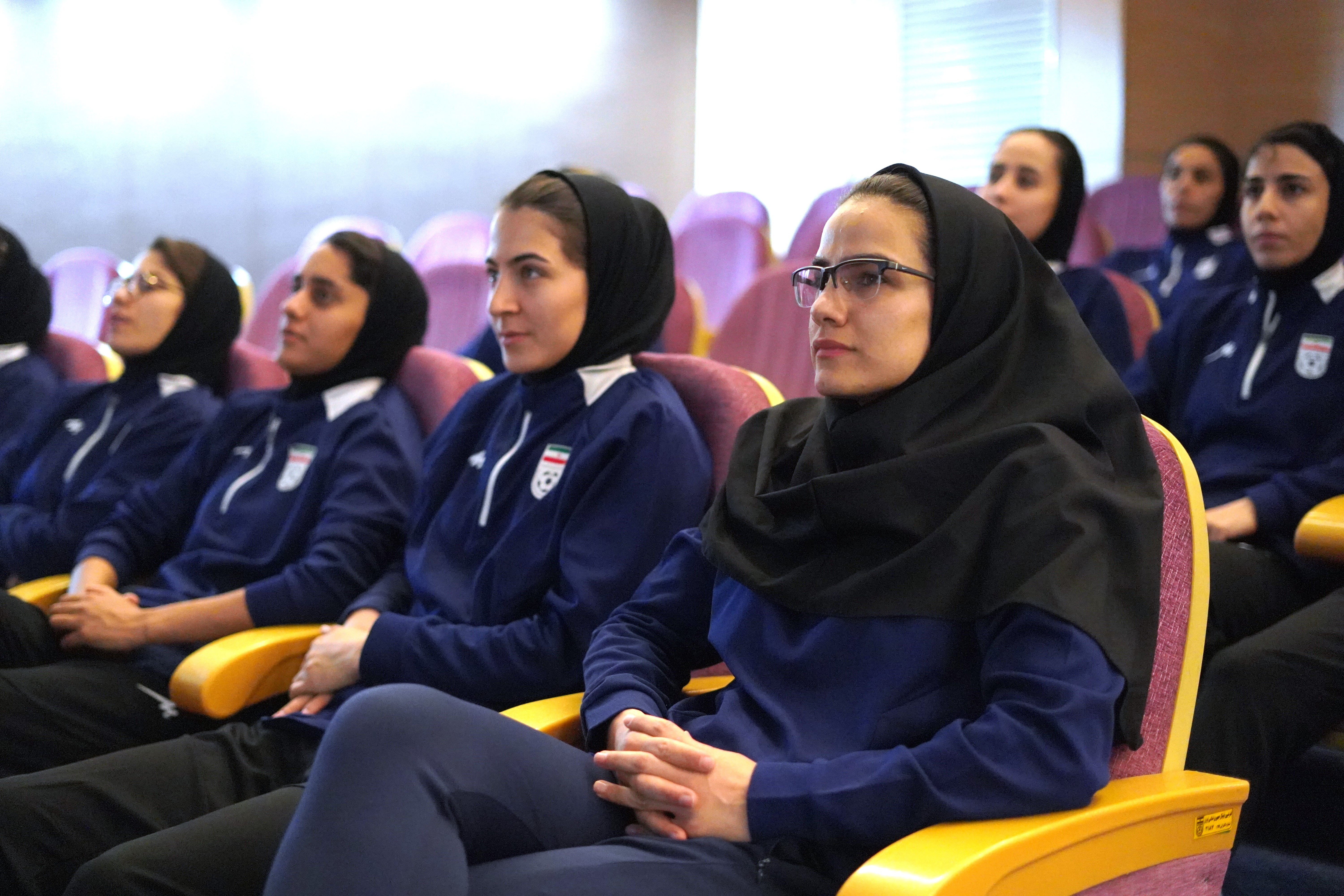 تمرین پر انرژی تیم ملی فوتسال در کمپ تیم های ملی تمرین پر انرژی تیم ملی فوتسال در کمپ تیم های ملی