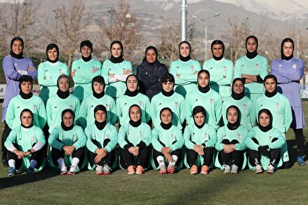 گزارش تصویری از تمرین تیم ملی بانوان