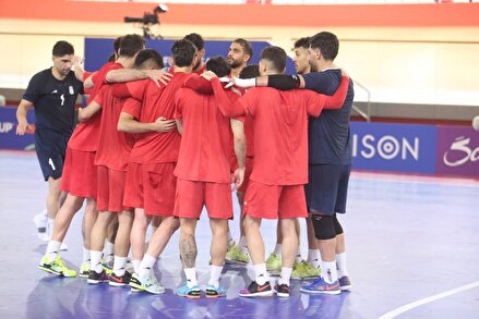 گزارش تصویری/تمرین تیم ملی فوتسال در جاکارتا