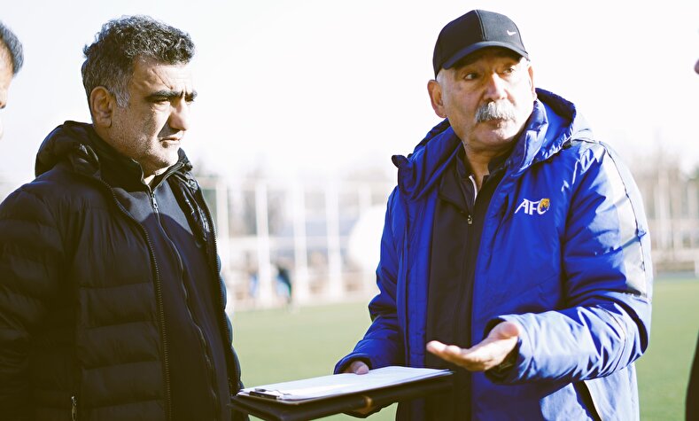 گفت و گو با مدرس و دستیار مدرس در دوره مربیگری دروازه بانی فوتبال سطح A آسیا