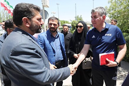 گزارش تصویری حضور ناظر AFC برای پروژه گرسروتز
