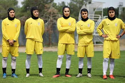 گزارش تصویری از تمرینات صبحگاهی تیم ملی فوتبال بانوان