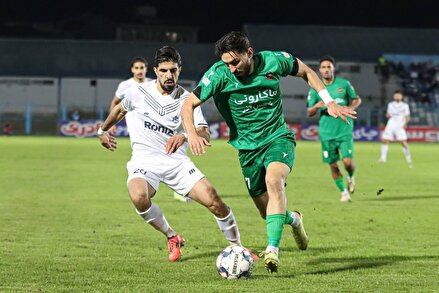 تصاویری از دیدار ملوان بندر انزلی و شمس آذر قزوین