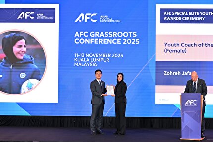 جعفری:خوشحالم که می‌توانم الهام‌بخش مربیان زن جوان ایران باشم