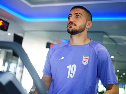 گزارش تصویری تمرین صبح تیم ملی ایران در العین