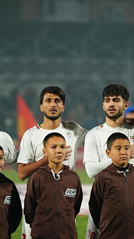 گزارش تصویری بازی تیم ملی امید و قرقیزستان