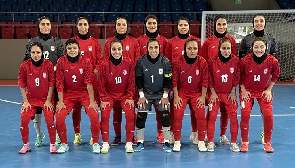 پیروزی 6 بر یک تیم ملی فوتسال بانوان مقابل نیوزیلند در دیدار تدارکاتی