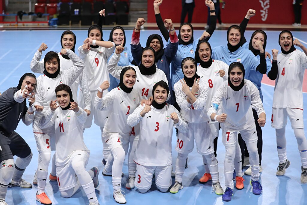 بازی های آسیایی جوانان بحرین/ قهرمانی تیم ملی فوتسال دختران ایران بازی های آسیایی جوانان بحرین/ قهرمانی تیم ملی فوتسال دختران ایران