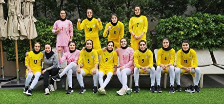 گزارش تصویری از تمرین دختران ملی پوش