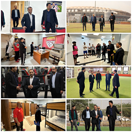 بازدید رئیس آکادمی‌های سازمان لیگ از فولاد؛ تأیید استانداردهای AFC