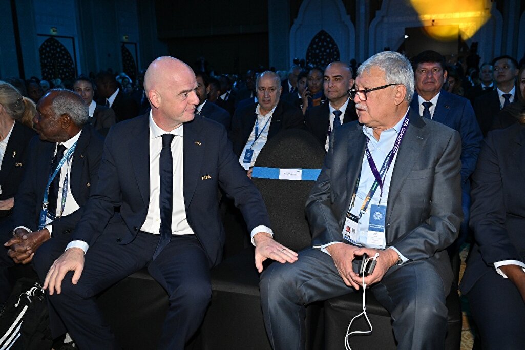رئیس فدراسیون در مراسم بهترین‌های فیفا ۲۰۲۵ در دوحه شرکت کرد