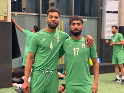 حضور رئیس کمیته فوتبال ساحلی در تمرین ساحلی بازان