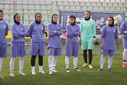 برگزاری نخستین تمرین تیم ملی فوتبال بانوان