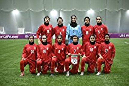 پیروزی ملی پوشان ایران برابر ترکمنستان